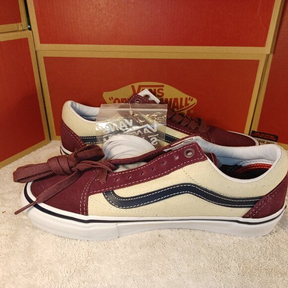 Vans Men's 6.5/Women's 8 Old Skool Popcush Mauve Wine VN0A5FCBALO - Picture 12 of 12